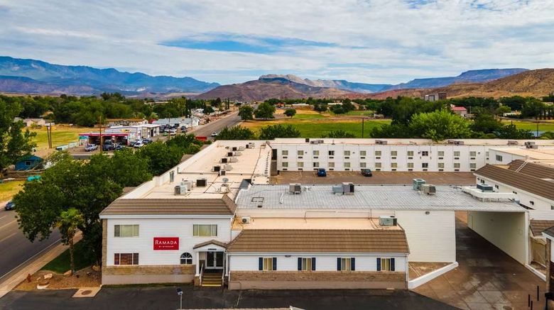 <b>Ramada by Wyndham Zion National Park Exterior</b>. Images powered by <a href="https://iceportal.shijigroup.com/" title="IcePortal" target="_blank">IcePortal</a>.