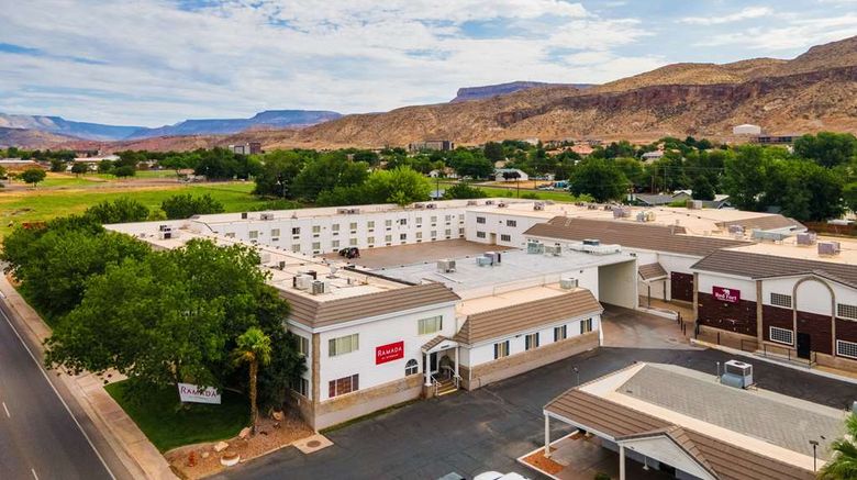 <b>Ramada by Wyndham Zion National Park Exterior</b>. Images powered by <a href="https://iceportal.shijigroup.com/" title="IcePortal" target="_blank">IcePortal</a>.