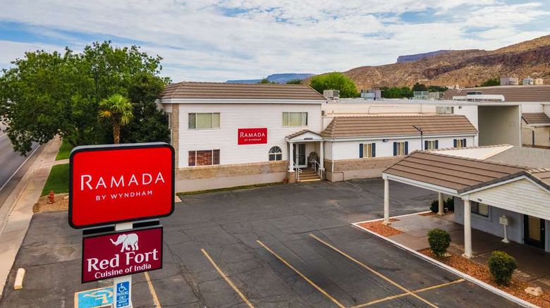 <b>Ramada by Wyndham Zion National Park Exterior</b>. Images powered by <a href="https://iceportal.shijigroup.com/" title="IcePortal" target="_blank">IcePortal</a>.