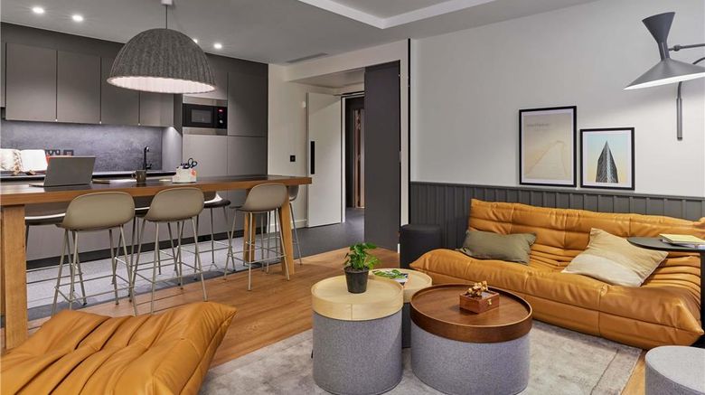 <b>Aparthotel Adagio London City East Room</b>. Images powered by <a href="https://iceportal.shijigroup.com/" title="IcePortal" target="_blank">IcePortal</a>.