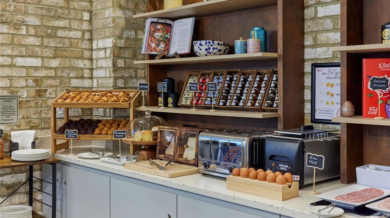 <b>Aparthotel Adagio London City East Restaurant</b>. Images powered by <a href="https://iceportal.shijigroup.com/" title="IcePortal" target="_blank">IcePortal</a>.