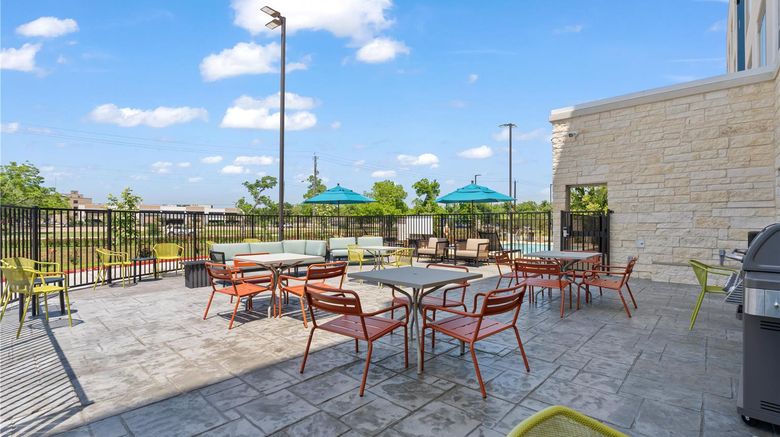 <b>Hampton Inn Wharton TX Exterior</b>. Images powered by <a href="https://iceportal.shijigroup.com/" title="IcePortal" target="_blank">IcePortal</a>.