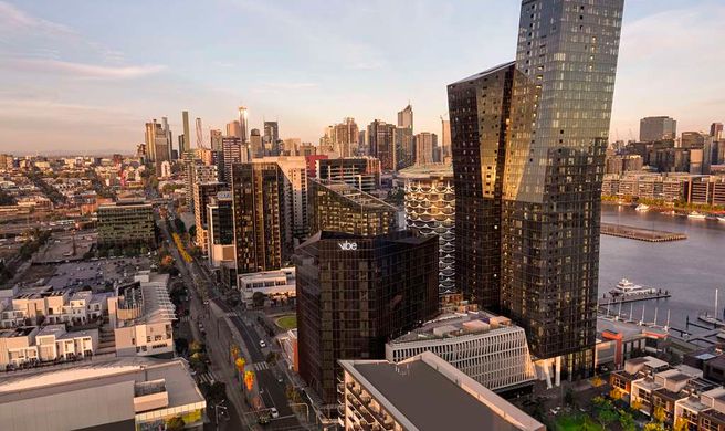 Vibe Hotel Melbourne Docklands Exterior
