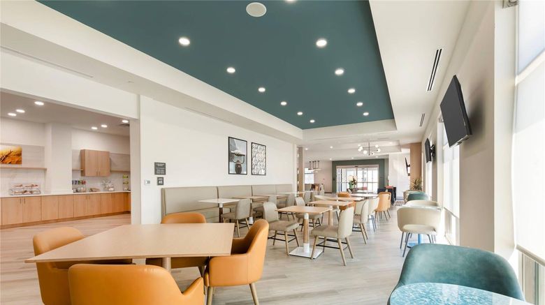 <b>Comfort Suites near Kennedy Space Center Restaurant</b>. Images powered by <a href="https://iceportal.shijigroup.com/" title="IcePortal" target="_blank">IcePortal</a>.