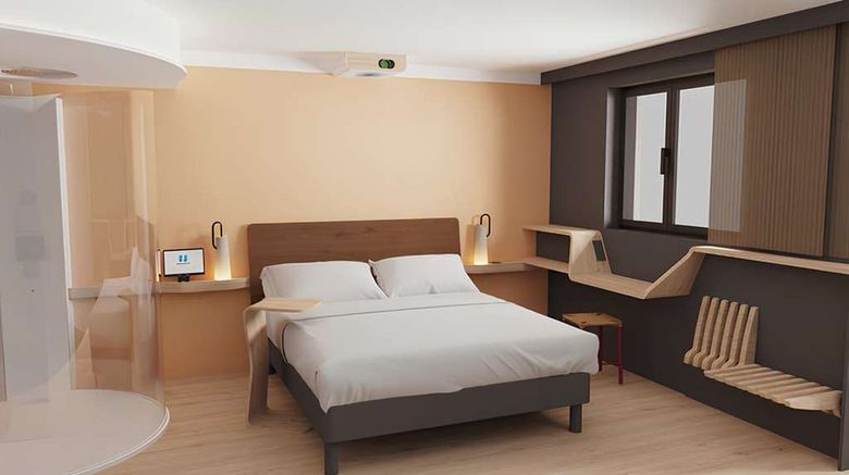 <b>Nomad Hotel Dijon Gare Room</b>. Images powered by <a href="https://iceportal.shijigroup.com/" title="IcePortal" target="_blank">IcePortal</a>.