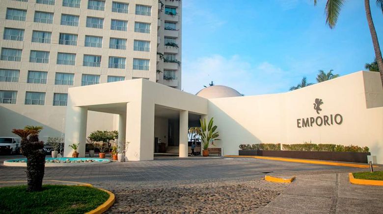 Hotel Emporio Ixtapa Exterior. Images powered by <a href="https://iceportal.shijigroup.com" target="_blank" rel="noopener">Ice Portal</a>.