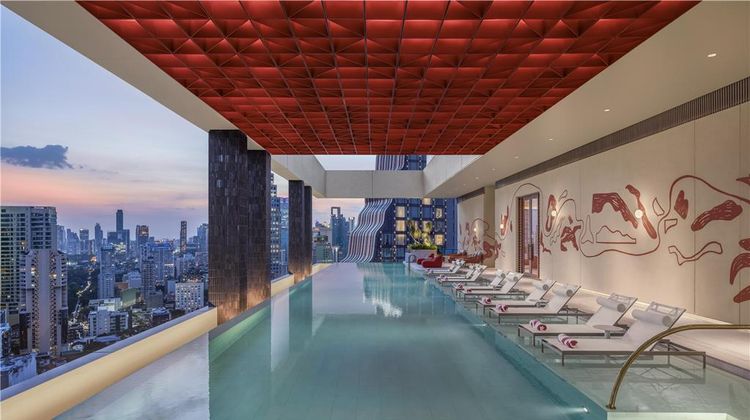 KROMO Bangkok, Curio Collection by Hilto Pool