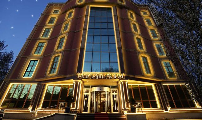 Modern Hotel Exterior
