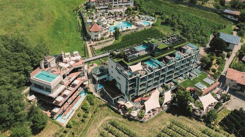 Dolce Vita Hotel Preidlhof Exterior. Images powered by <a href="https://iceportal.shijigroup.com" target="_blank" rel="noopener">Ice Portal</a>.