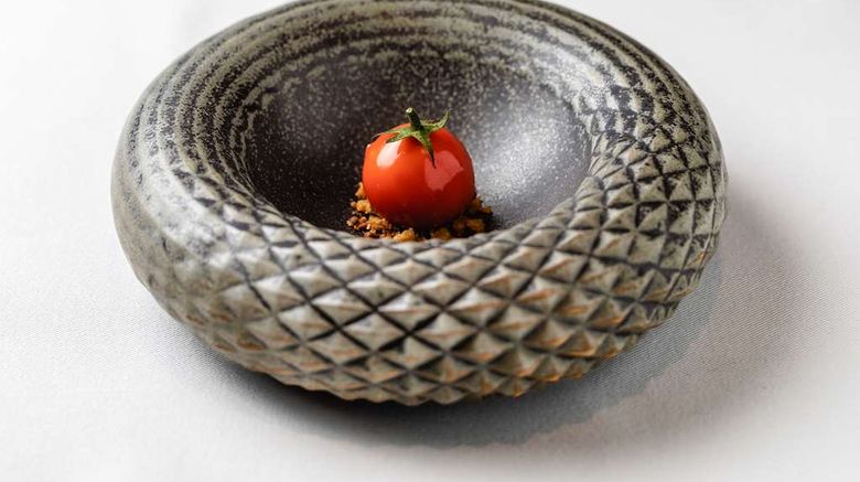 <b>Dolce Vita Hotel Preidlhof Restaurant</b>. Images powered by <a href="https://iceportal.shijigroup.com/" title="IcePortal" target="_blank">IcePortal</a>.