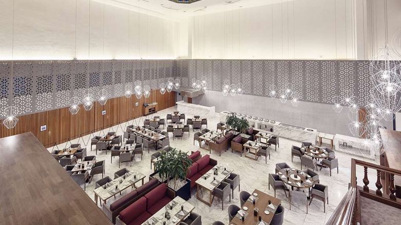 <b>Wyndham Monterrey Ambassador Centro Restaurant</b>. Images powered by <a href="https://iceportal.shijigroup.com/" title="IcePortal" target="_blank">IcePortal</a>.