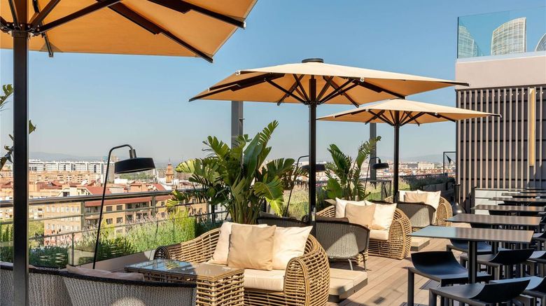 <b>Novotel Valencia Exterior</b>. Images powered by <a href="https://iceportal.shijigroup.com/" title="IcePortal" target="_blank">IcePortal</a>.