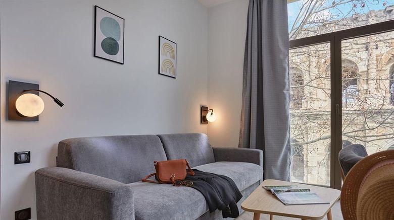<b>Odalys City Nimes Arenes Room</b>. Images powered by <a href="https://iceportal.shijigroup.com/" title="IcePortal" target="_blank">IcePortal</a>.