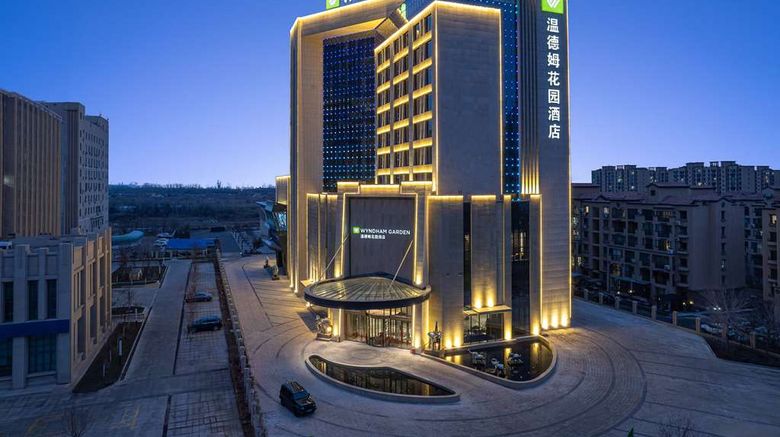 <b>Wyndham Garden FuKang Downtown Exterior</b>. Images powered by <a href="https://iceportal.shijigroup.com/" title="IcePortal" target="_blank">IcePortal</a>.