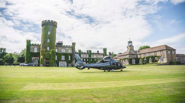 <b>Swinton Park Hotel Exterior</b>. Images powered by <a href="https://iceportal.shijigroup.com/" title="IcePortal" target="_blank">IcePortal</a>.