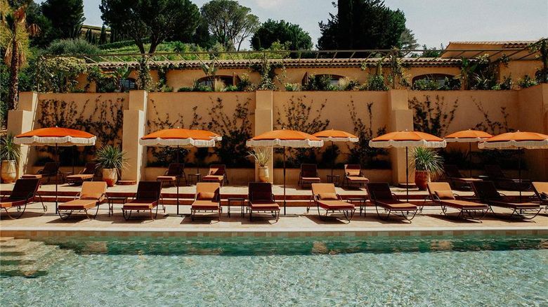 <b>Le Mas Candille Hotel Pool</b>. Images powered by <a href="https://iceportal.shijigroup.com/" title="IcePortal" target="_blank">IcePortal</a>.