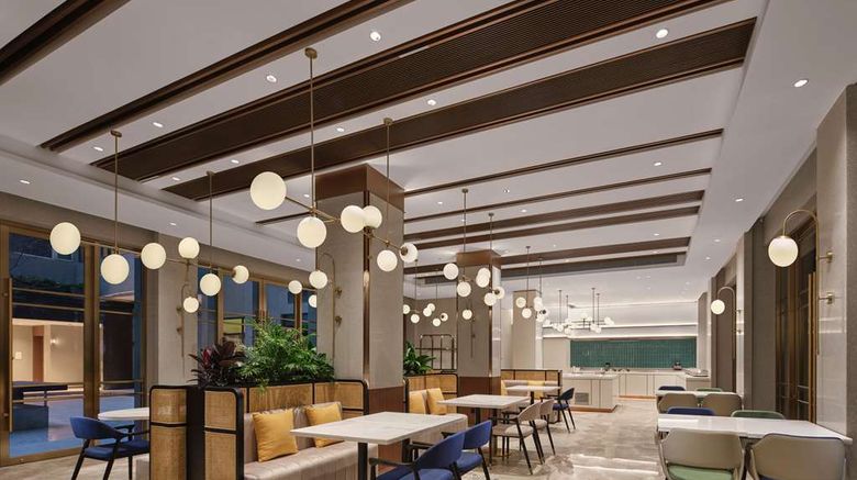 <b>Hilton Garden Inn Hangzhou West Lake Restaurant</b>. Images powered by <a href="https://iceportal.shijigroup.com/" title="IcePortal" target="_blank">IcePortal</a>.