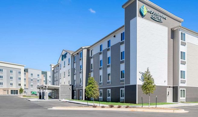 WoodSpring Suites Research Park Exterior