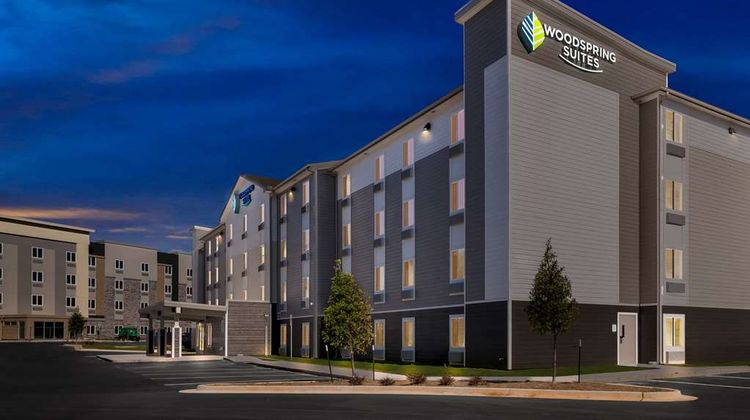 WoodSpring Suites Research Park Exterior