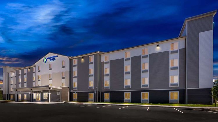 WoodSpring Suites Research Park Exterior