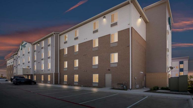 <b>WoodSpring Suites Waco South Exterior</b>. Images powered by <a href="https://iceportal.shijigroup.com/" title="IcePortal" target="_blank">IcePortal</a>.