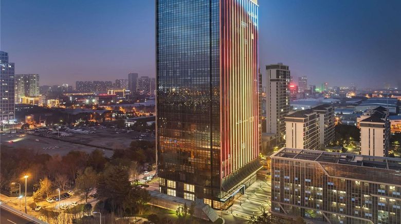 Mercure Hefei South Railway Station Exterior. Images powered by <a href="https://iceportal.shijigroup.com" target="_blank" rel="noopener">Ice Portal</a>.