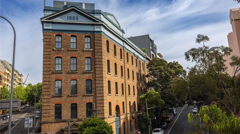 <b>Hotel Woolstore 1888 Sydney Exterior</b>. Images powered by <a href="https://iceportal.shijigroup.com/" title="IcePortal" target="_blank">IcePortal</a>.