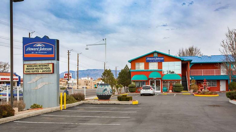 <b>Sandia Peak Inn, a Howard Johnson Exterior</b>. Images powered by <a href="https://iceportal.shijigroup.com/" title="IcePortal" target="_blank">IcePortal</a>.