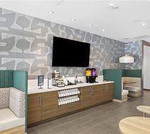 Home2 Suites Riverside Downtown Lobby