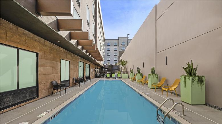 <b>Home2 Suites Riverside Downtown Pool</b>. Images powered by <a href="https://iceportal.shijigroup.com/" title="IcePortal" target="_blank">IcePortal</a>.
