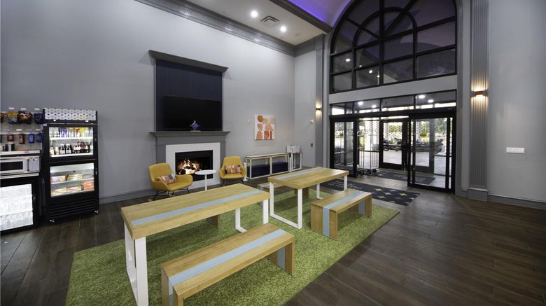<b>Spark by Hilton Amarillo East Lobby</b>. Images powered by <a href="https://iceportal.shijigroup.com/" title="IcePortal" target="_blank">IcePortal</a>.