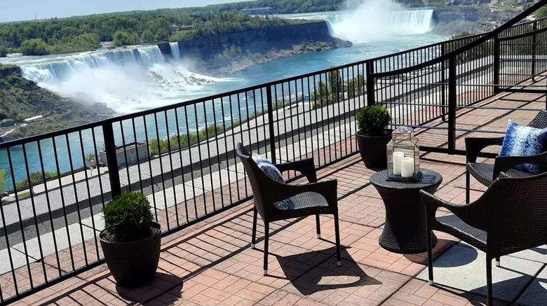 <b>The Brock Niagara Falls, Tapestry Hilton Room</b>. Images powered by <a href="https://iceportal.shijigroup.com/" title="IcePortal" target="_blank">IcePortal</a>.