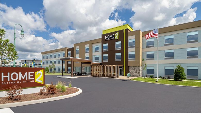 <b>Home2 Suites Hazleton PA Exterior</b>. Images powered by <a href="https://iceportal.shijigroup.com/" title="IcePortal" target="_blank">IcePortal</a>.