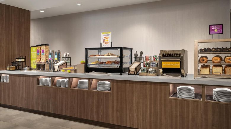 <b>Home2 Suites Hazleton PA Restaurant</b>. Images powered by <a href="https://iceportal.shijigroup.com/" title="IcePortal" target="_blank">IcePortal</a>.