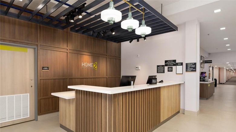 <b>Home2 Suites by Hilton South Padre Islan Lobby</b>. Images powered by <a href="https://iceportal.shijigroup.com/" title="IcePortal" target="_blank">IcePortal</a>.