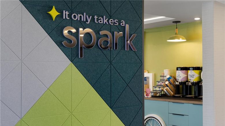 <b>Spark by Hilton Woodstock Lobby</b>. Images powered by <a href="https://iceportal.shijigroup.com/" title="IcePortal" target="_blank">IcePortal</a>.