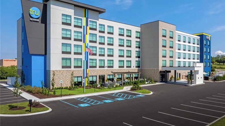 Tru by Hilton Cleveland Exterior. Images powered by <a href="https://iceportal.shijigroup.com" target="_blank" rel="noopener">Ice Portal</a>.