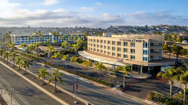 DoubleTree by Hilton San Diego Bayside Exterior. Images powered by <a href="https://iceportal.shijigroup.com" target="_blank" rel="noopener">Ice Portal</a>.