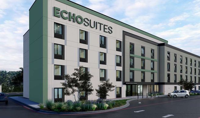 ECHO Suites Dallas Plano Gateway Exterior