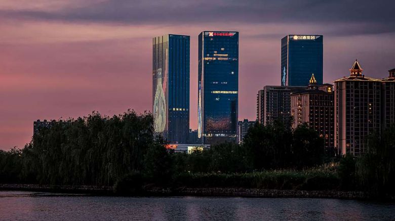 <b>Hilton Garden Inn Taiyuan Binhe Exterior</b>. Images powered by <a href="https://iceportal.shijigroup.com/" title="IcePortal" target="_blank">IcePortal</a>.