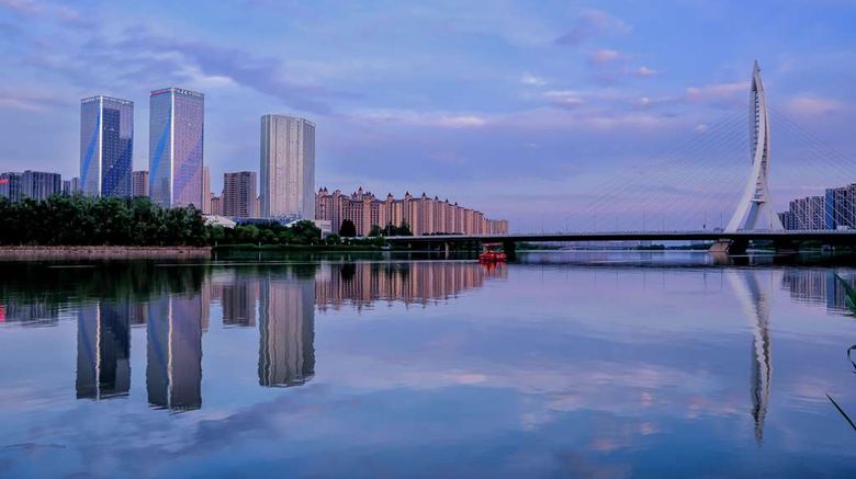 <b>Hilton Garden Inn Taiyuan Binhe Exterior</b>. Images powered by <a href="https://iceportal.shijigroup.com/" title="IcePortal" target="_blank">IcePortal</a>.