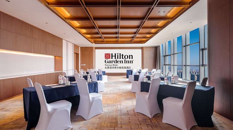 <b>Hilton Garden Inn Taiyuan Binhe Meeting</b>. Images powered by <a href="https://iceportal.shijigroup.com/" title="IcePortal" target="_blank">IcePortal</a>.