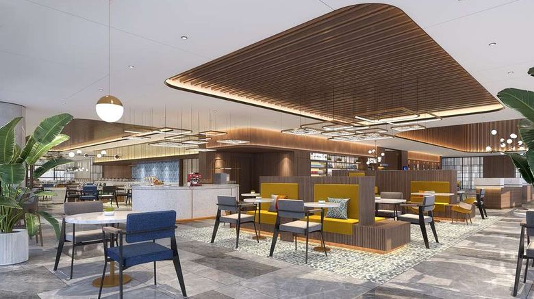 <b>Hilton Garden Inn Taiyuan Binhe Lobby</b>. Images powered by <a href="https://iceportal.shijigroup.com/" title="IcePortal" target="_blank">IcePortal</a>.
