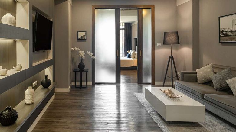 <b>Metropolis Suites Bangkok, Tapestry Room</b>. Images powered by <a href="https://iceportal.shijigroup.com/" title="IcePortal" target="_blank">IcePortal</a>.