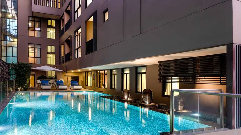 <b>Metropolis Suites Bangkok, Tapestry Pool</b>. Images powered by <a href="https://iceportal.shijigroup.com/" title="IcePortal" target="_blank">IcePortal</a>.