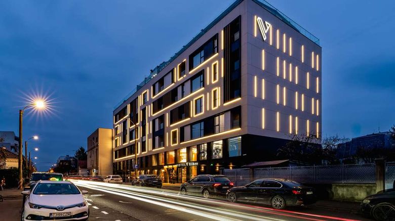 Vibre Hotel Exterior. Images powered by <a href="https://iceportal.shijigroup.com" target="_blank" rel="noopener">Ice Portal</a>.