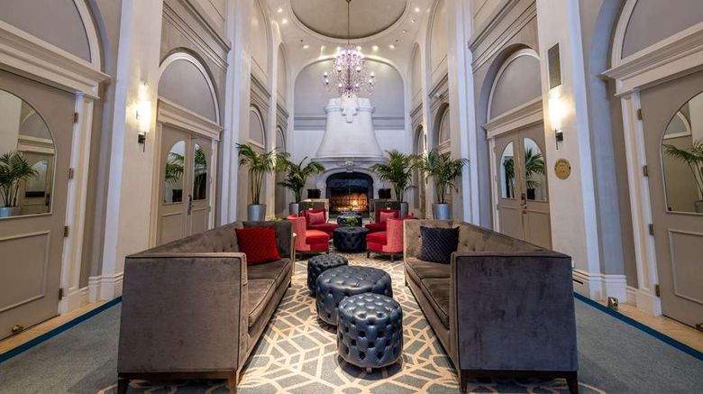 <b>The Marker Union Square San Francisco Lobby</b>. Images powered by <a href="https://iceportal.shijigroup.com/" title="IcePortal" target="_blank">IcePortal</a>.