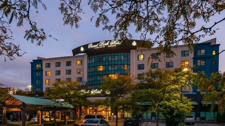 Grand Park Hotel Vancouver Airport Exterior. Images powered by <a href="https://iceportal.shijigroup.com" target="_blank" rel="noopener">Ice Portal</a>.