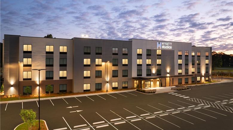 <b>Hyatt Studios Mobile Tillmans Corner Exterior</b>. Images powered by <a href="https://iceportal.shijigroup.com/" title="IcePortal" target="_blank">IcePortal</a>.