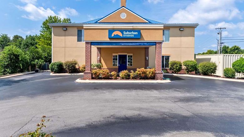<b>Suburban Studios Chattanooga NE Exterior</b>. Images powered by <a href="https://iceportal.shijigroup.com/" title="IcePortal" target="_blank">IcePortal</a>.